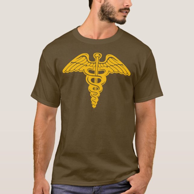 Camisa do Caduceus de Cameron (Frente)