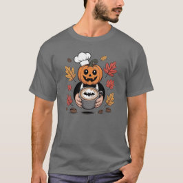 Camisa do café do Halloween Lover