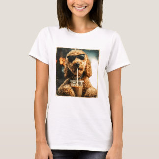 Camisa do Café Goldendoodle