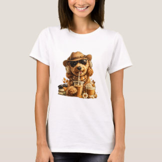 Camisa do Café Goldendoodle