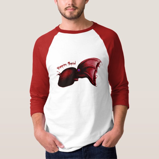 Camisa do calamar do vampiro (Frente)