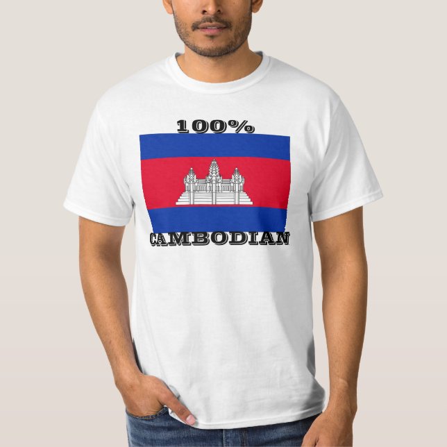 CAMISA DO CAMBODIAN DE 100% (Frente)