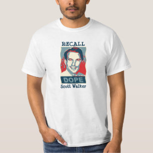 Camisa do caminhante T de Scott do aviso