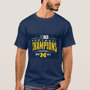 camisa do campeonato micMichigan big ten