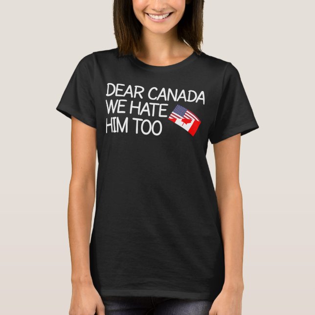 Camisa do Canadá, camisa canadense, camisa canaden (Frente)