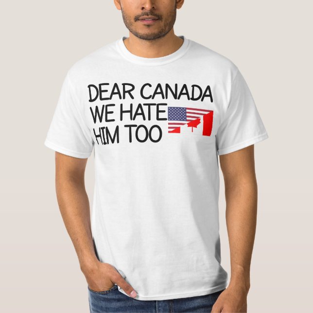 Camisa do Canadá, camisa canadense, camisa canaden (Frente)
