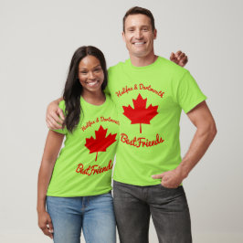 Camisa do Canadá Halifax e Dartmouth BestAmigos