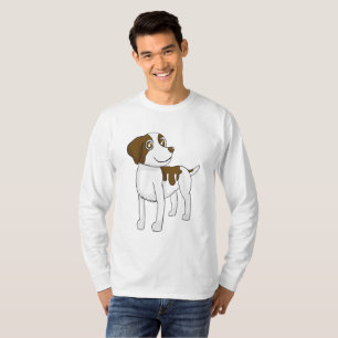 Camisa do cão Brittany