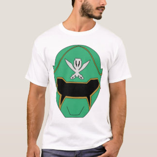 Camisa do Capacete Super Mega Verde Gokai