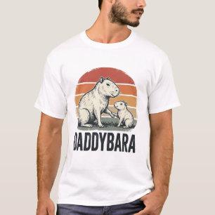 Camisa do Capivara do Daddybara Design de Pôr do S