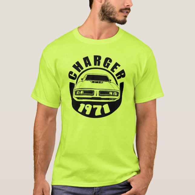 Camisa do carregador de 1971 Dodge (Frente)