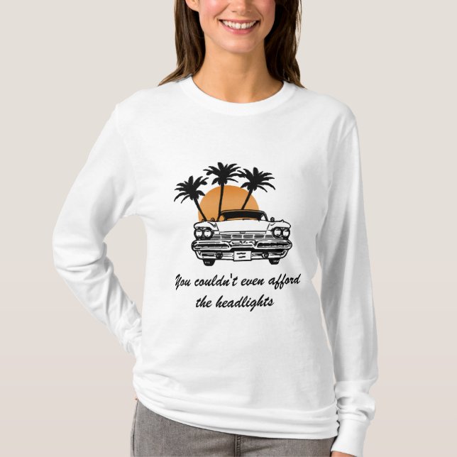 Camisa do carro T do cadillac (Frente)