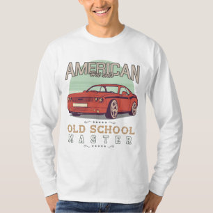 Camisa do carro vintage Presente de Vintagem Ret