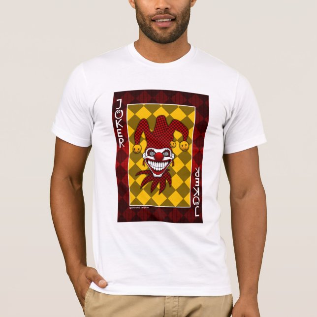 Camisa do cartão do palhaço (Frente)
