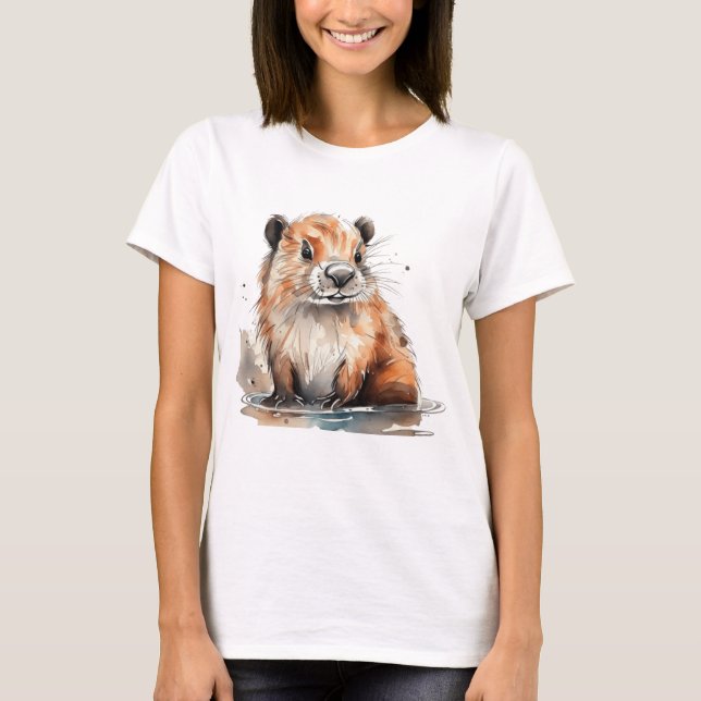 Camisa do castor (Frente)