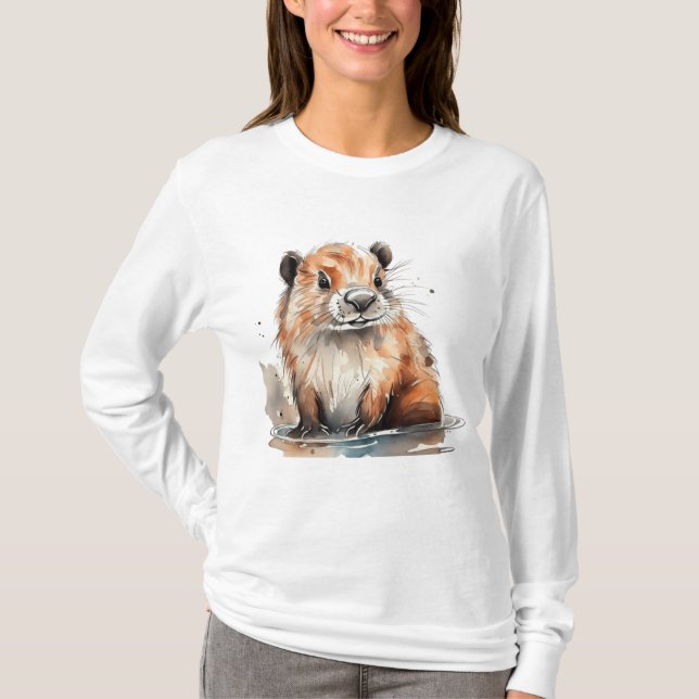 Camisa do castor (Frente)