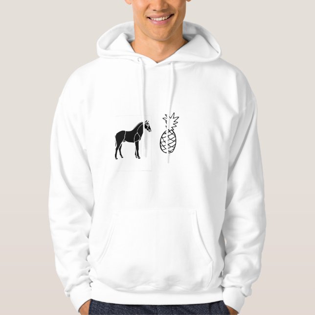 Camisa do cavalo do abacaxi (Frente)