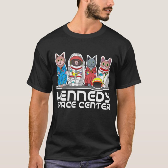 Camisa do Centro Espacial Cat Kennedy (Frente)