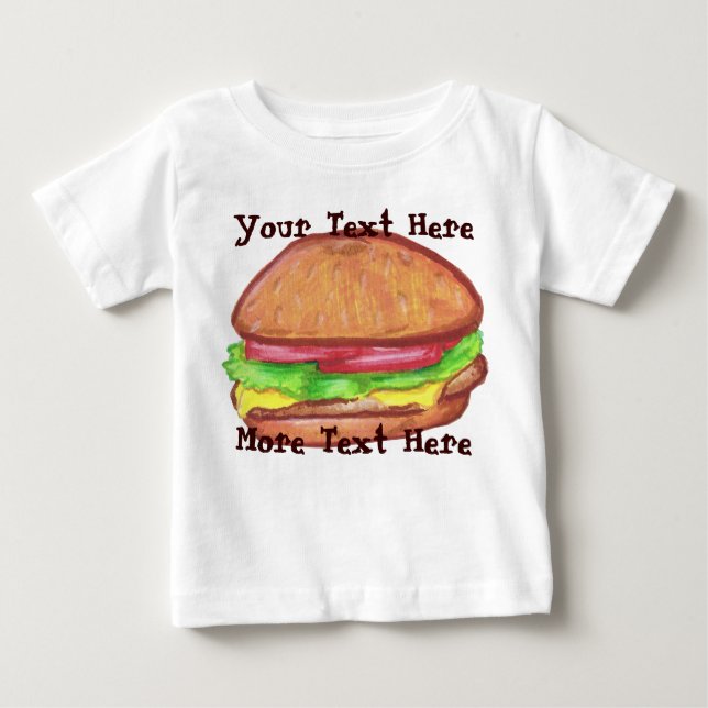 Camisa do cheeseburger (Frente)
