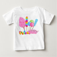 Camisa do circo T dos doces
