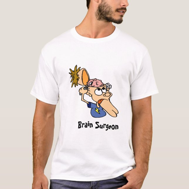 Camisa do cirurgião de cérebro T (Frente)