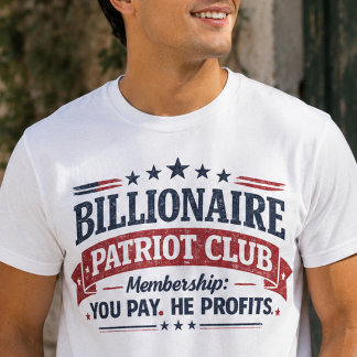 Camisa do Clube Bilionário Patriota