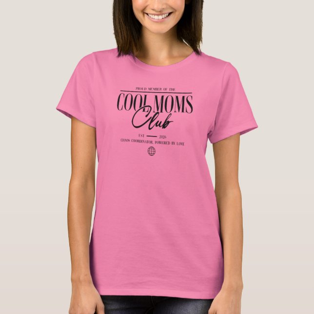 Camisa do Clube das Mães Incríveis, Personalizável (Frente)
