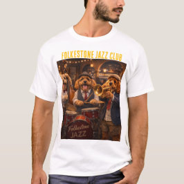 Camisa do Clube de Jazz Cockapoo Folkestone Presen