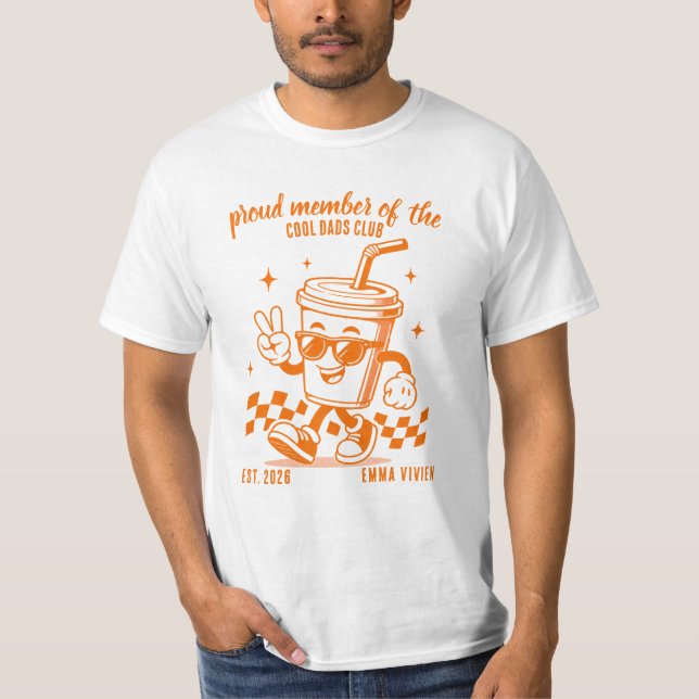 Camisa do Clube dos Pais Legais, Personalizada par (Frente)