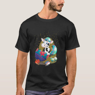 Camisa do Coelho da Páscoa Feliz Ovos de Páscoa de