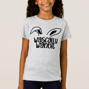 Camisa do Coelho de Páscoa Divertida Wasbbit