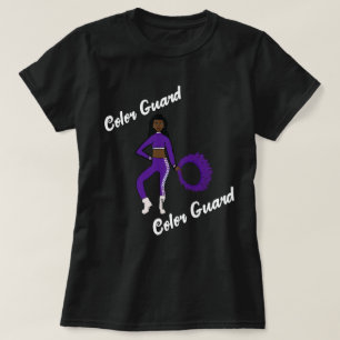 Camisa do Color Guard Roxo Branco