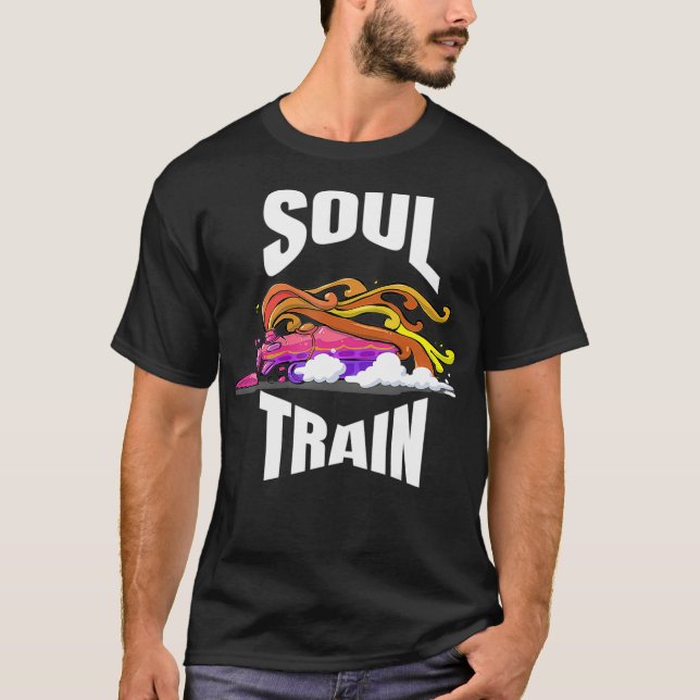 Camisa do comboio Boogie Groovy Disco Train (Frente)