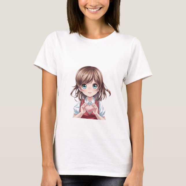 camisa do coração (Frente)