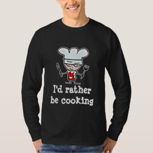 Camisa do cozinhar para homens com citações