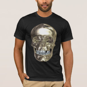 Camisa do crânio cromo
