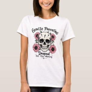 Camisa do crânio da Parentalidade   Engraçada Mãe 