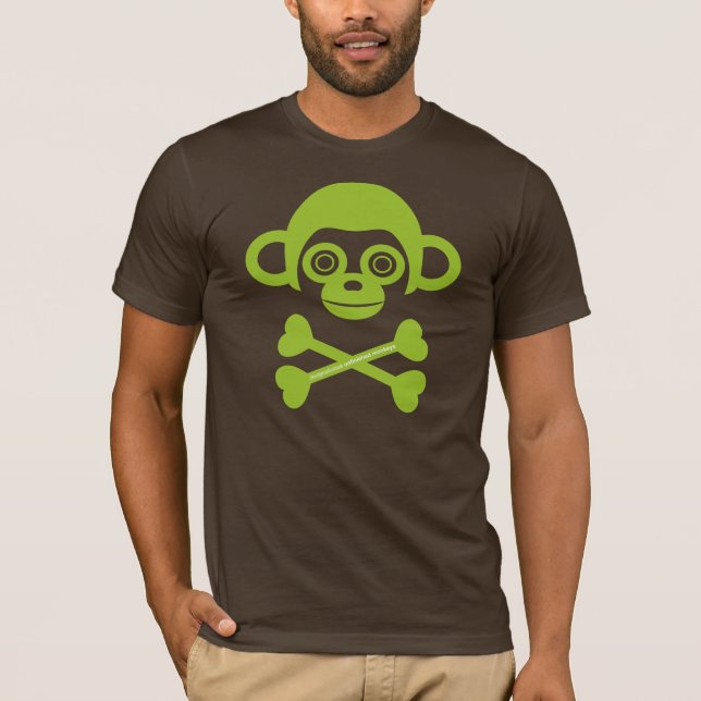 Camisa do crânio de macacos inacabados (Frente)