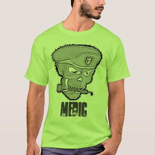 Camisa do crânio do MÉDICO (Frente)