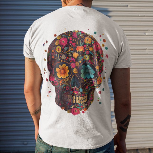 Camisa do crânio mexicano (Criador carregado)