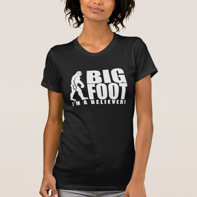 Camisa do crente de Bigfoot (Frente)