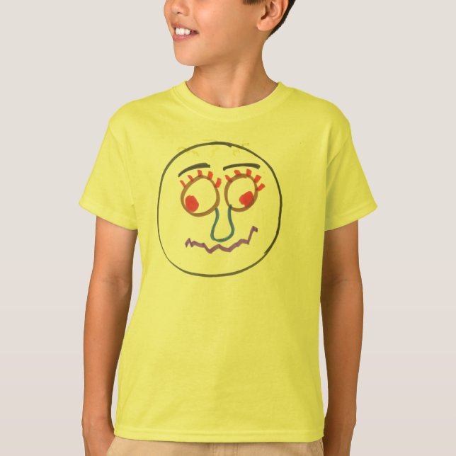 Camisa do Criança Engraçado (Frente)