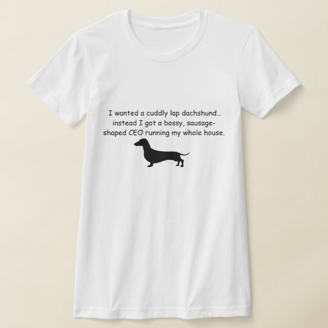 Camisa do Dachshund Mandão  (Postura )