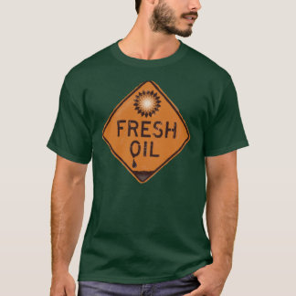 Camisa do derramar de óleo de BP - óleo fresco