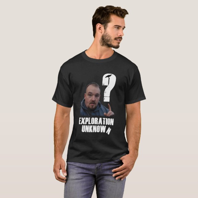 Camisa do desconhecido da exploração (Frente Completa)