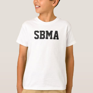 Camisa do desempenho da longo-Capa dos miúdos SBM