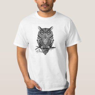 Camisa do design da coruja