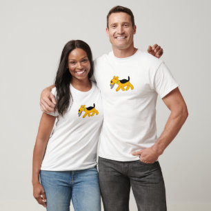 Camisa do design do chapéu de w do cão de Aireda