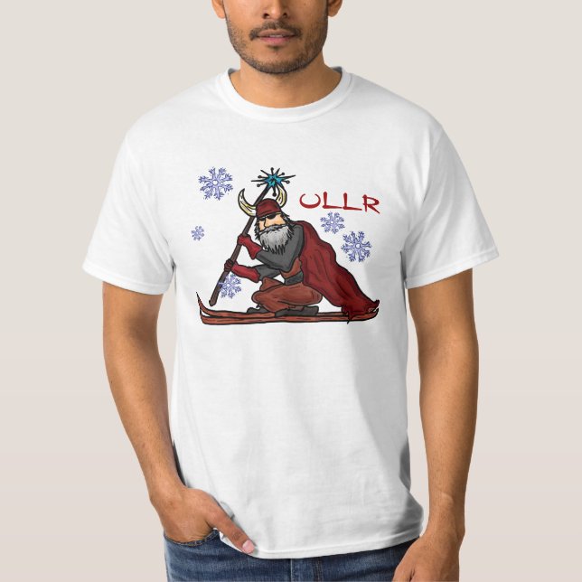 Camisa do deus da neve de Ullr (Frente)