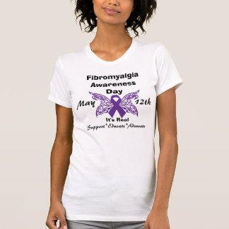 Camisa do dia da consciência da fibromialgia -